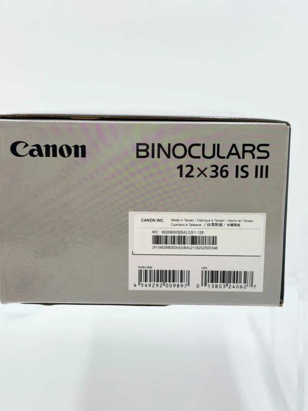 Canon Binoculars 12x36 IS III (black)